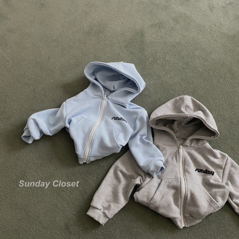 Sunday Closet - Korean Children Fashion - #toddlerclothing - Sunday Hoody ZP-up