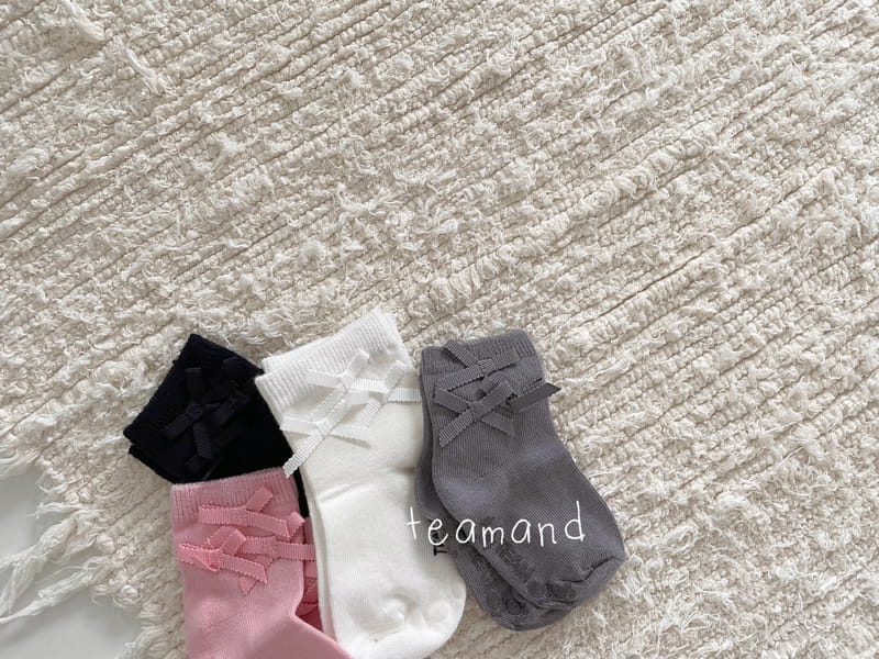 Teamand - Korean Children Fashion - #childofig - Small Ribbon Socks - 5