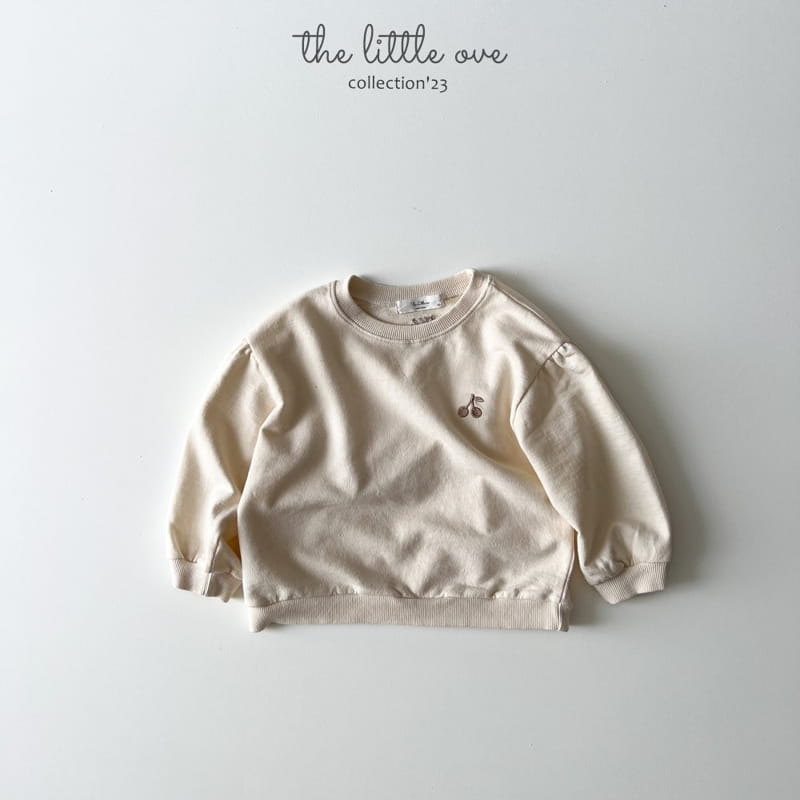 The Little Ove - Korean Children Fashion - #childrensboutique - Cherry Sweatshirt - 2