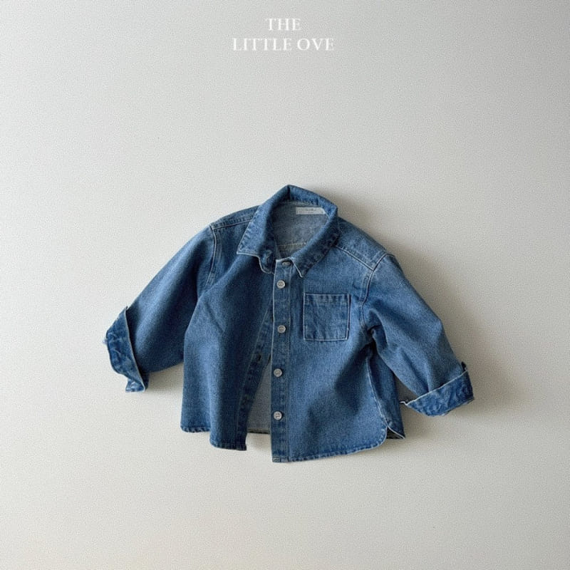 The Little Ove - Korean Children Fashion - #littlefashionista - Western Denim Jacket