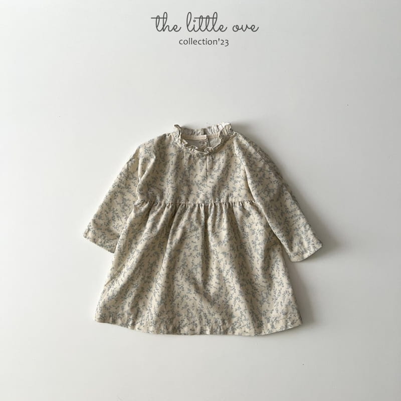 The Little Ove - Korean Children Fashion - #littlefashionista - And Flower One-piece