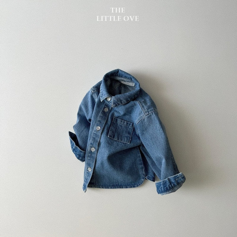 The Little Ove - Korean Children Fashion - #magicofchildhood - Western Denim Jacket - 2