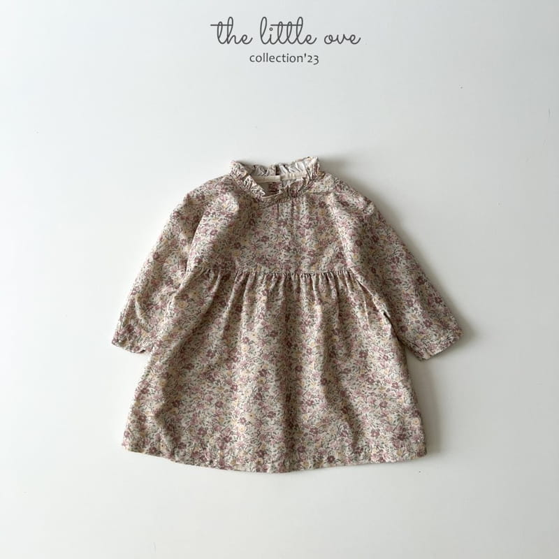 The Little Ove - Korean Children Fashion - #magicofchildhood - And Flower One-piece - 2