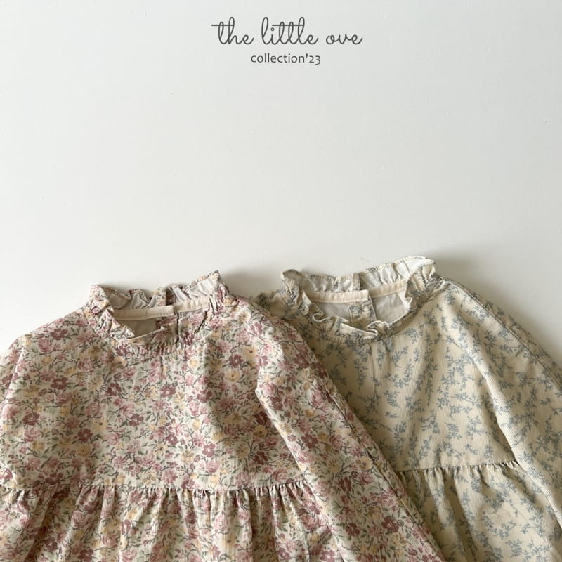 The Little Ove - Korean Children Fashion - #minifashionista - And Flower One-piece - 3