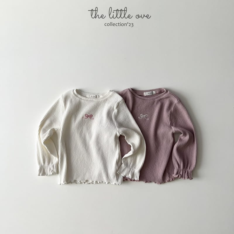 The Little Ove - Korean Children Fashion - #minifashionista - Bonny Shirring Tee