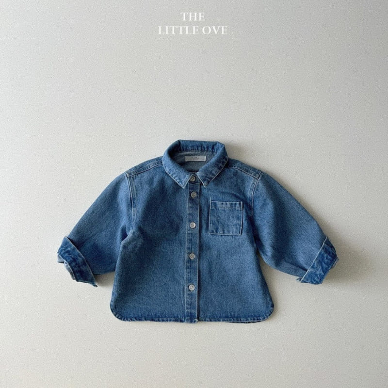 The Little Ove - Korean Children Fashion - #stylishchildhood - Western Denim Jacket - 7