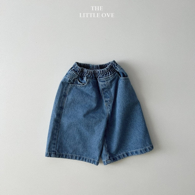 The Little Ove - Korean Children Fashion - #prettylittlegirls - Low Denim Jeans - 4