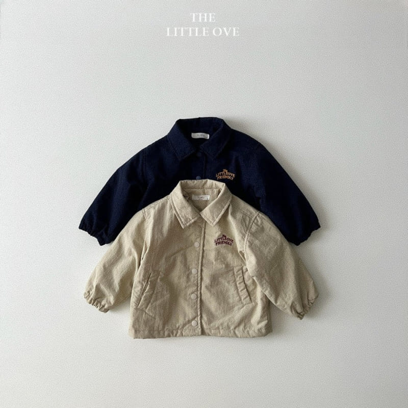 The Little Ove - Korean Children Fashion - #todddlerfashion - Ovev Embrodiery Jacket