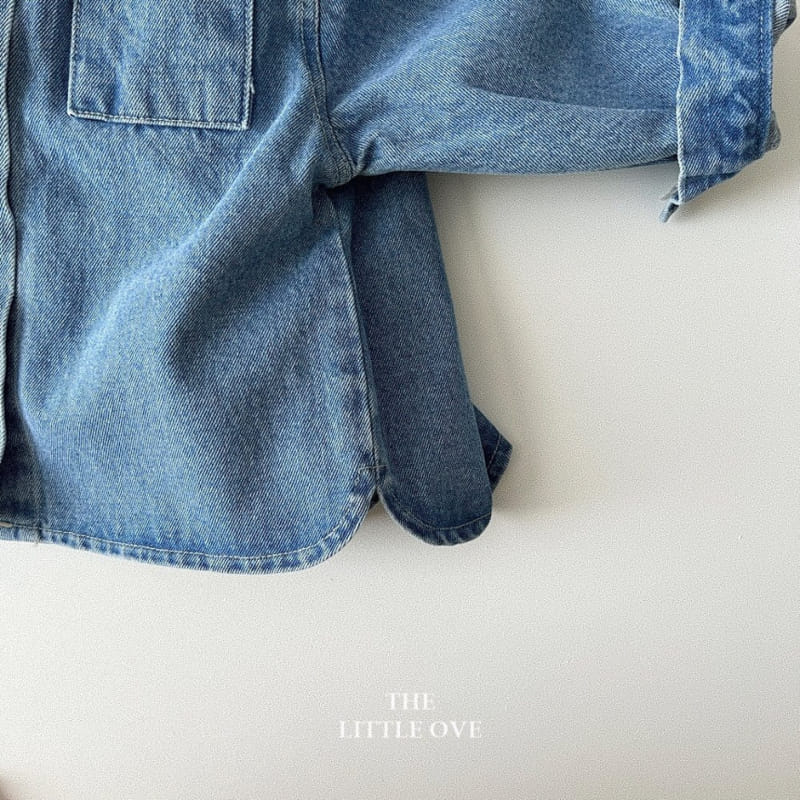 The Little Ove - Korean Children Fashion - #toddlerclothing - Western Denim Jacket - 6