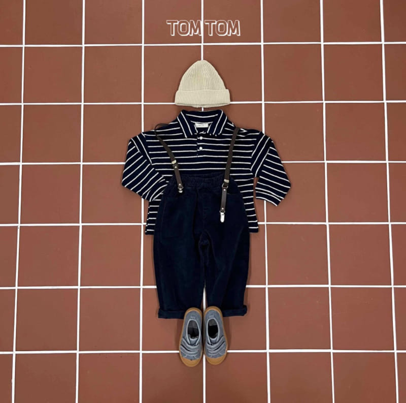 Tom Tom - Korean Children Fashion - #fashionkids - Tom Terry Stripes Tee - 2