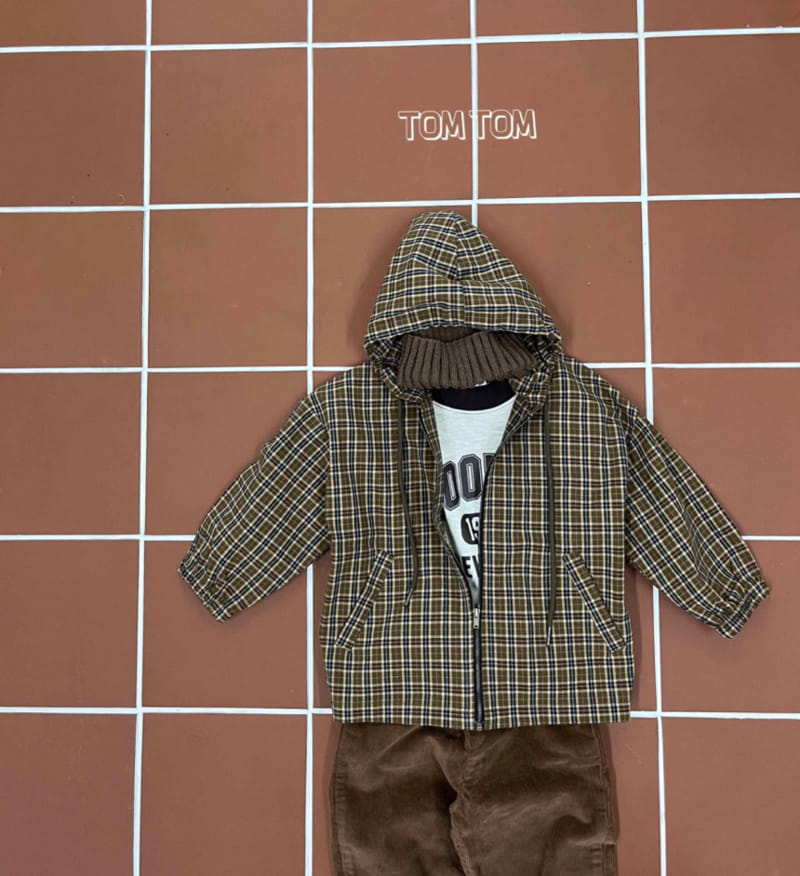 Tom Tom - Korean Children Fashion - #fashionkids - Vintage Hoody Windbreaker - 12