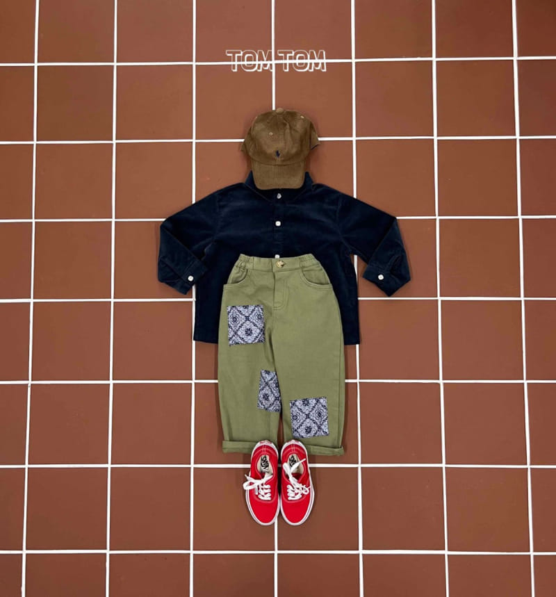 Tom Tom - Korean Children Fashion - #todddlerfashion - Vintage Pants - 3