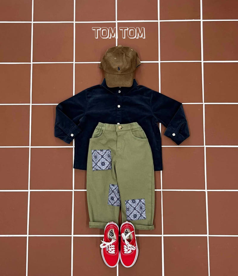 Tom Tom - Korean Children Fashion - #todddlerfashion - Vintage Pants - 4