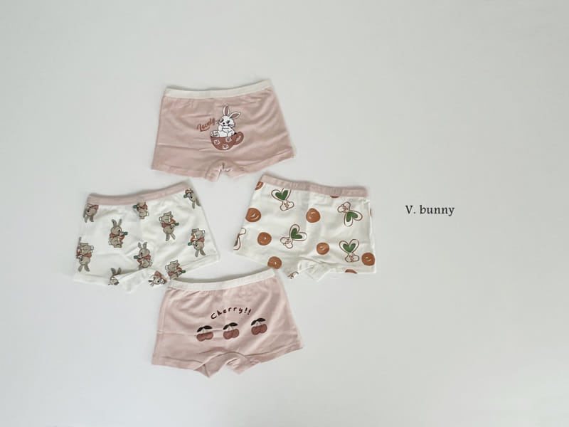 V Bunny - Korean Children Fashion - #Kfashion4kids - N110 Lovely Underwear Set - 5