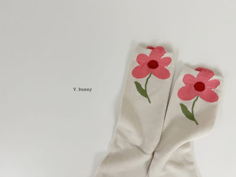 V Bunny - Korean Children Fashion - #childofig - Alto Socks Set - 9