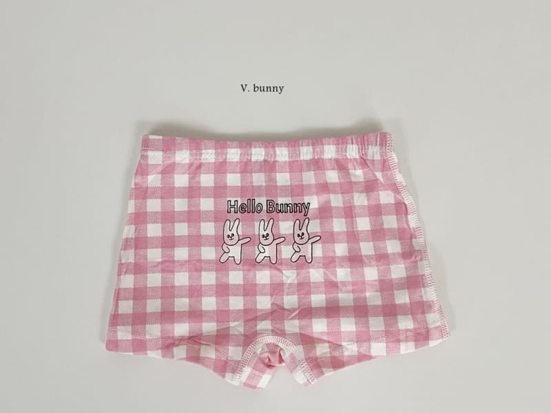 V Bunny - Korean Children Fashion - #prettylittlegirls - Hello Bunny Underwear Set - 4