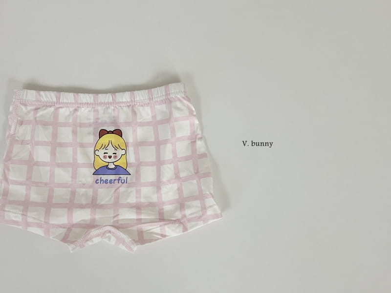 V Bunny - Korean Children Fashion - #childofig - Girl Underwear Set - 4