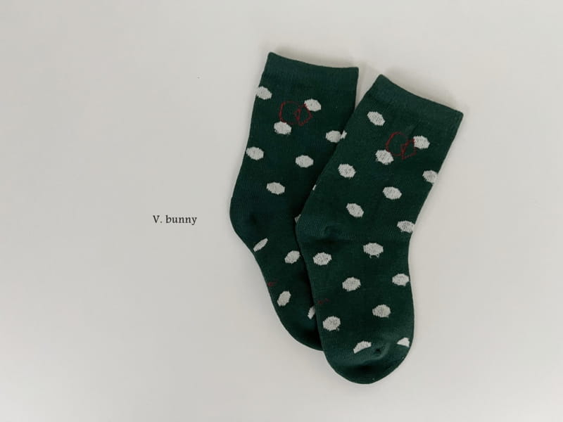 V Bunny - Korean Children Fashion - #childrensboutique - Shape Socks Set - 3