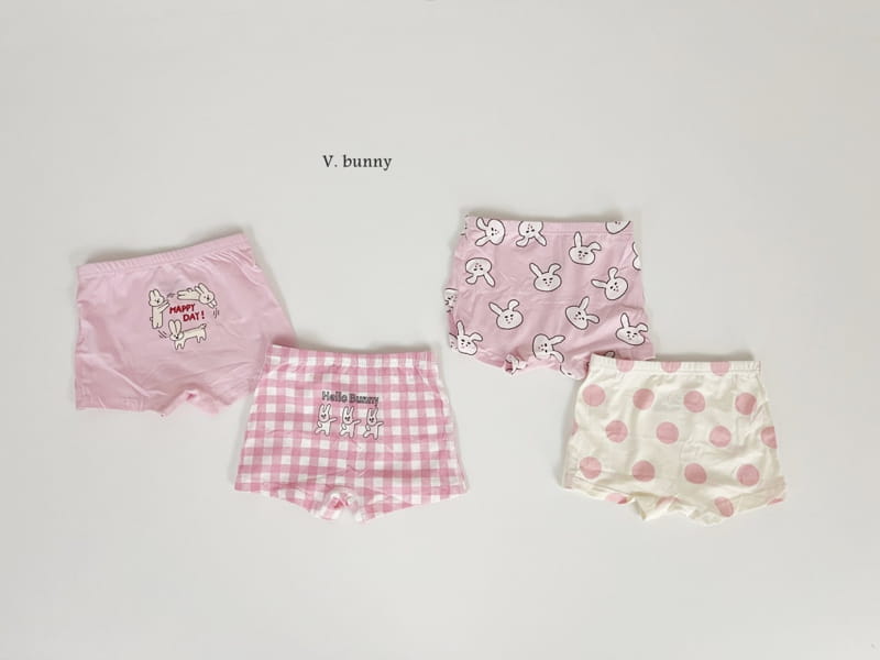 V Bunny - Korean Children Fashion - #childrensboutique - Hello Bunny Underwear Set - 6