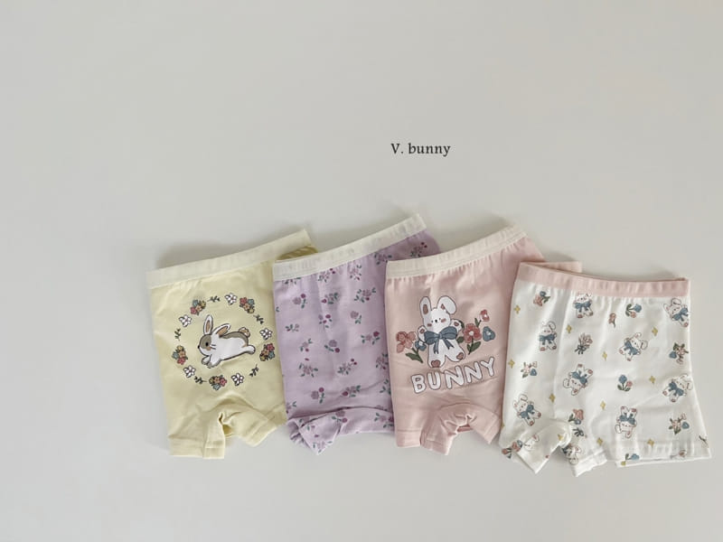 V Bunny - Korean Children Fashion - #childrensboutique - N117 Hare Underwear Set