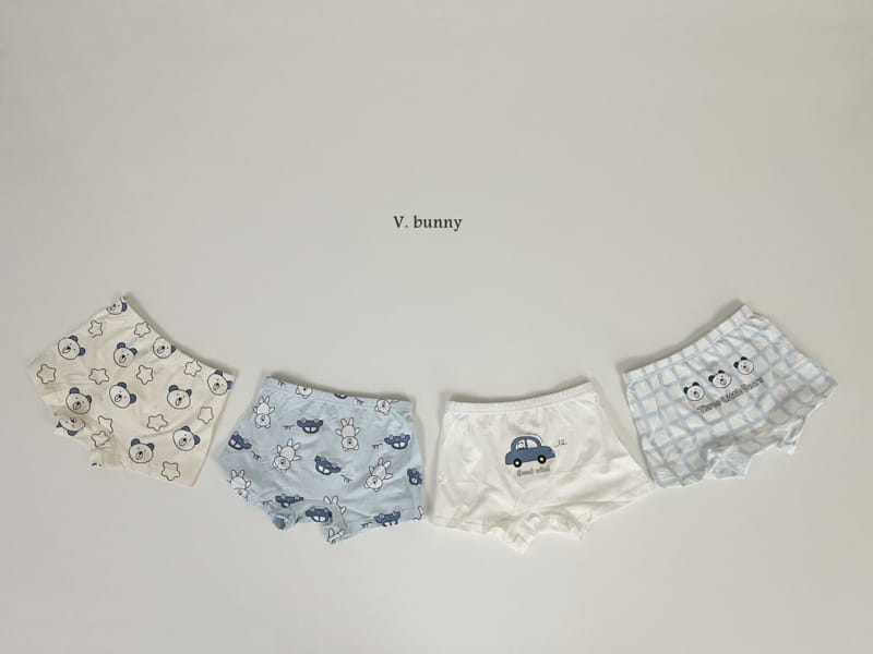 V Bunny - Korean Children Fashion - #discoveringself - Star Bear Underwear Set - 10