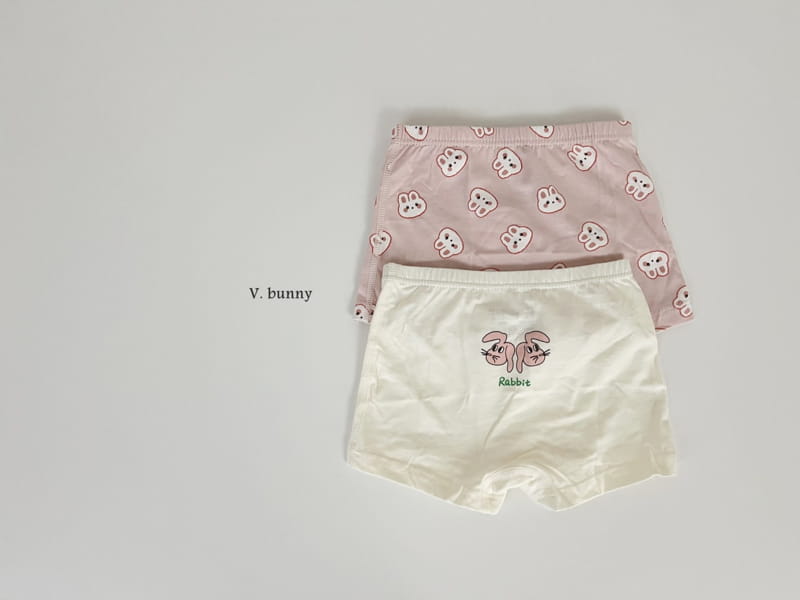 V Bunny - Korean Children Fashion - #fashionkids - Nice Rabbit Underwear Set - 7