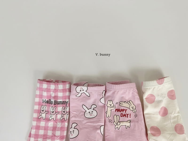 V Bunny - Korean Children Fashion - #kidsshorts - Hello Bunny Underwear Set - 10