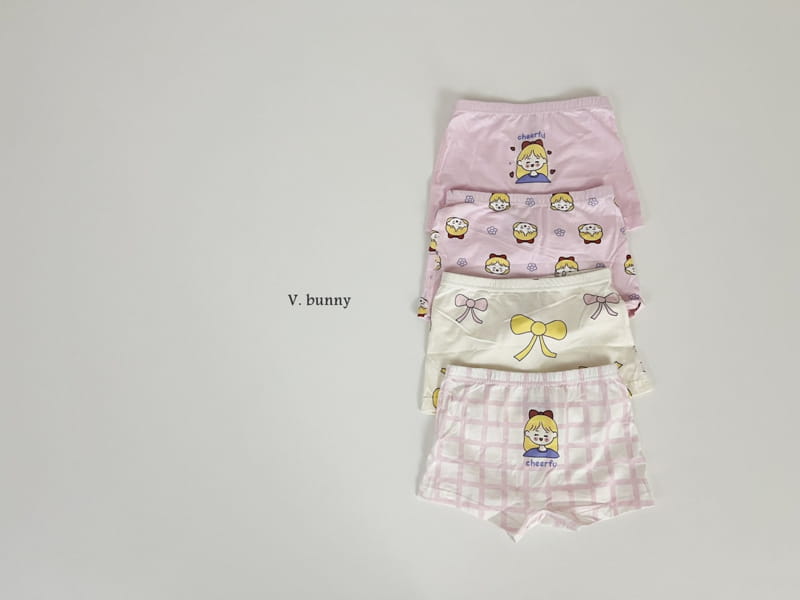 V Bunny - Korean Children Fashion - #kidsshorts - Girl Underwear Set - 9