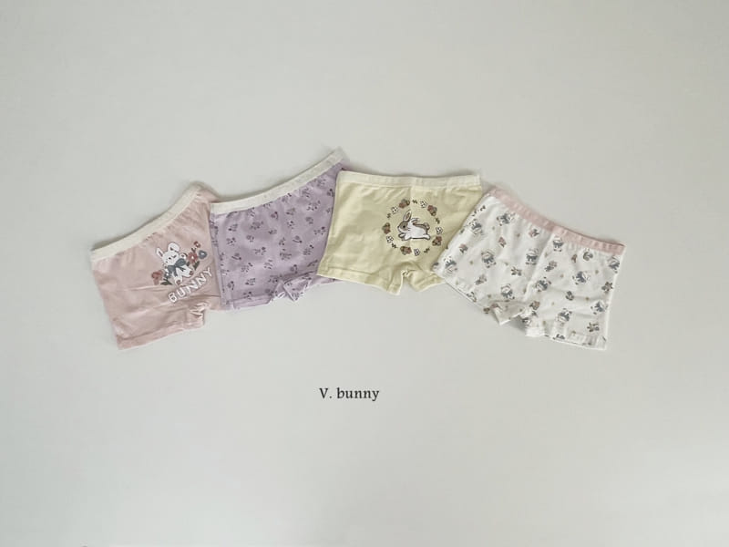 V Bunny - Korean Children Fashion - #kidsshorts - N117 Hare Underwear Set - 5