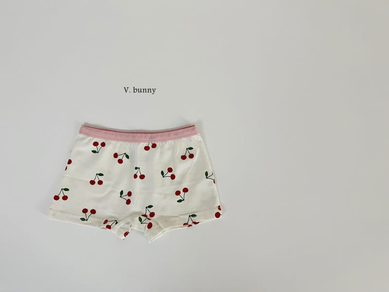 V Bunny - Korean Children Fashion - #kidsshorts - N111 Apple Underwear Set - 3