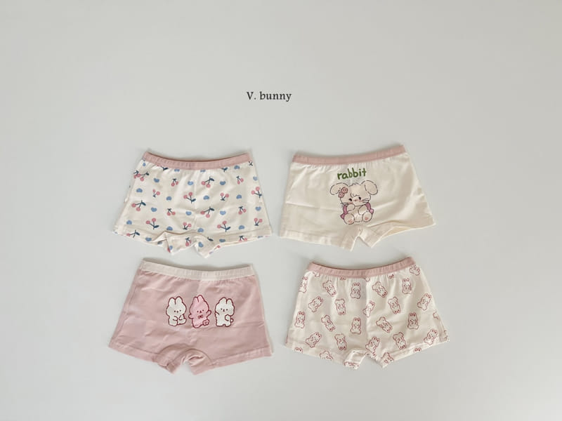 V Bunny - Korean Children Fashion - #kidsshorts - N109 Tosun Underwear Set