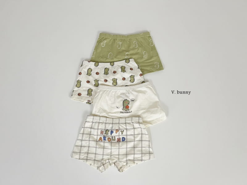 V Bunny - Korean Children Fashion - #kidsstore - Gong Underwear Set