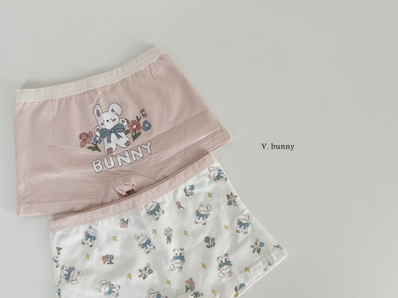 V Bunny - Korean Children Fashion - #kidsstore - N117 Hare Underwear Set - 6