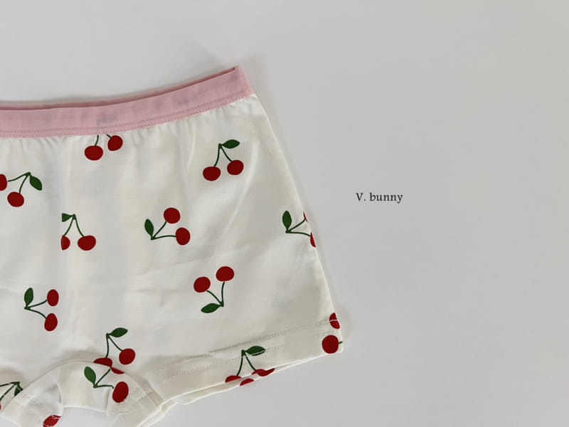 V Bunny - Korean Children Fashion - #kidsshorts - N111 Apple Underwear Set - 4