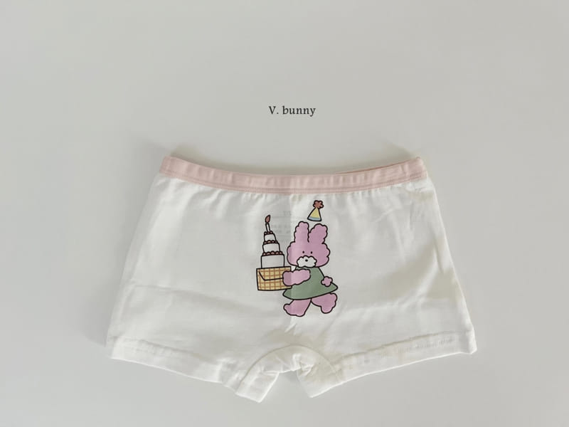 V Bunny - Korean Children Fashion - #kidsstore - N108 Cake Underwear Set