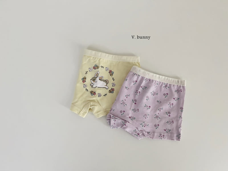 V Bunny - Korean Children Fashion - #kidzfashiontrend - N117 Hare Underwear Set - 7