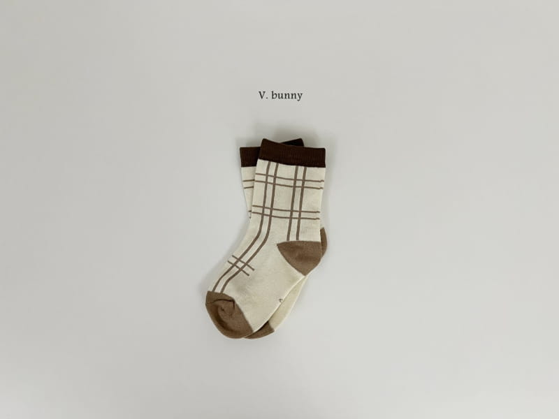 V Bunny - Korean Children Fashion - #Kfashion4kids - S Teddy Socks Set - 4