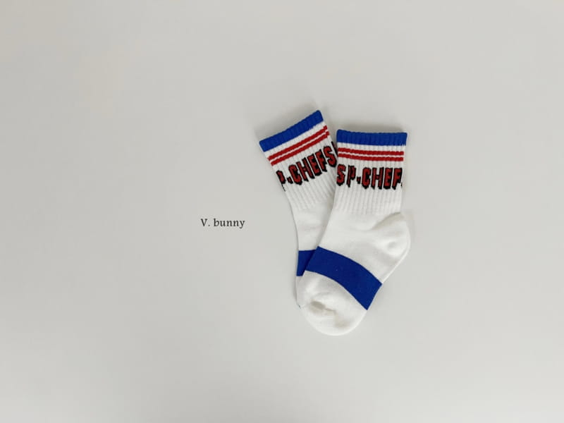 V Bunny - Korean Children Fashion - #minifashionista - Half Check Socks Set - 3