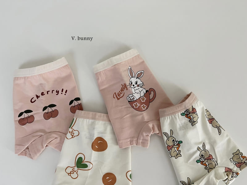 V Bunny - Korean Children Fashion - #minifashionista - N110 Lovely Underwear Set - 8