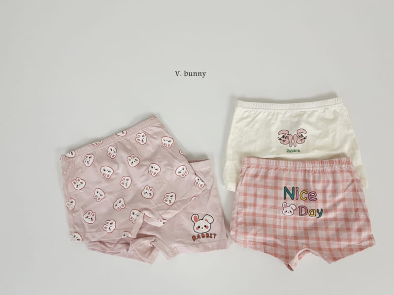 V Bunny - Korean Children Fashion - #prettylittlegirls - Nice Rabbit Underwear Set