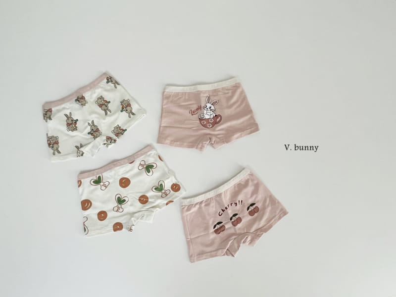 V Bunny - Korean Children Fashion - #prettylittlegirls - N110 Lovely Underwear Set - 9