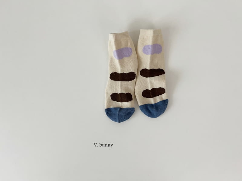 V Bunny - Korean Children Fashion - #stylishchildhood - Mink Socks Set - 3