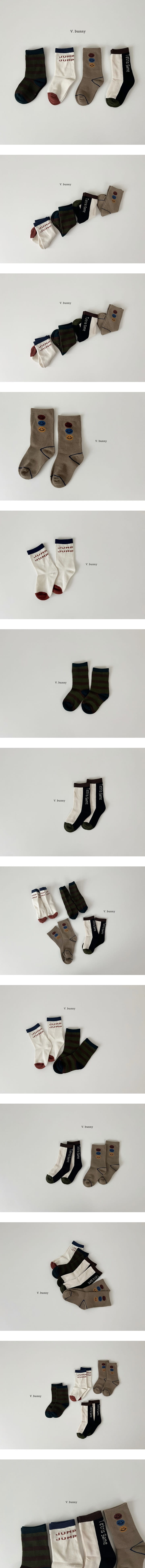 V Bunny - Korean Children Fashion - #stylishchildhood - Jump Socks Set