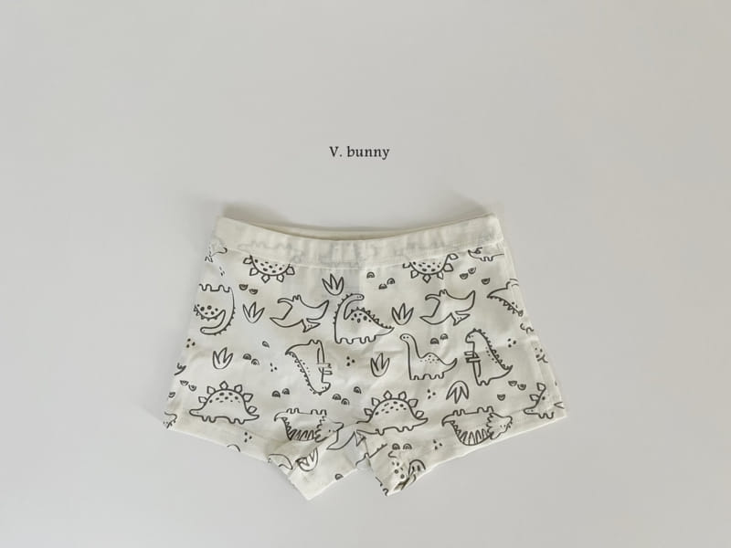 V Bunny - Korean Children Fashion - #stylishchildhood - N113 Jurrasic Underwear Set - 7