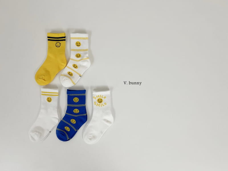 V Bunny - Korean Children Fashion - #toddlerclothing - Juls Socks Set - 8