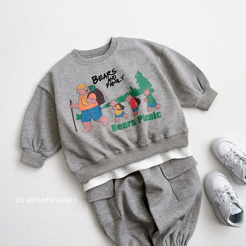 Vivid I - Korean Children Fashion - #Kfashion4kids - Family Sweatshirt - 7