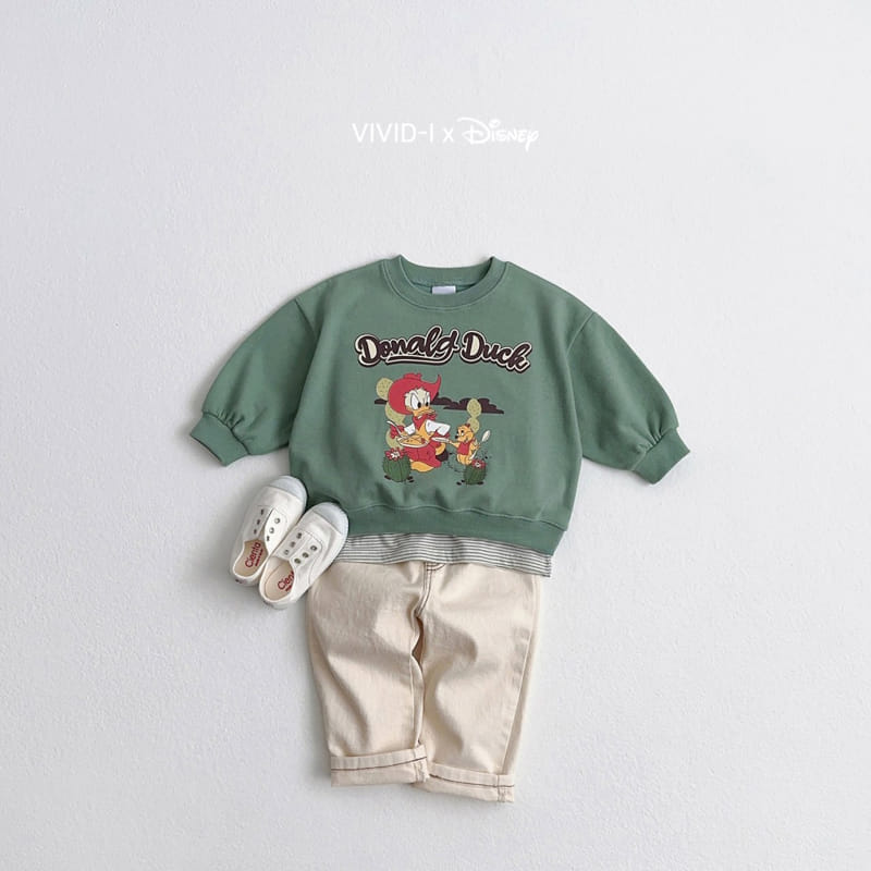 Vivid I - Korean Children Fashion - #Kfashion4kids - Stitch Pants - 7