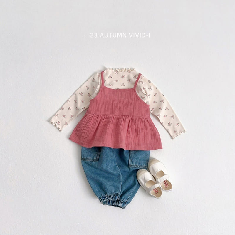 Vivid I - Korean Children Fashion - #Kfashion4kids - Flower Tee - 7