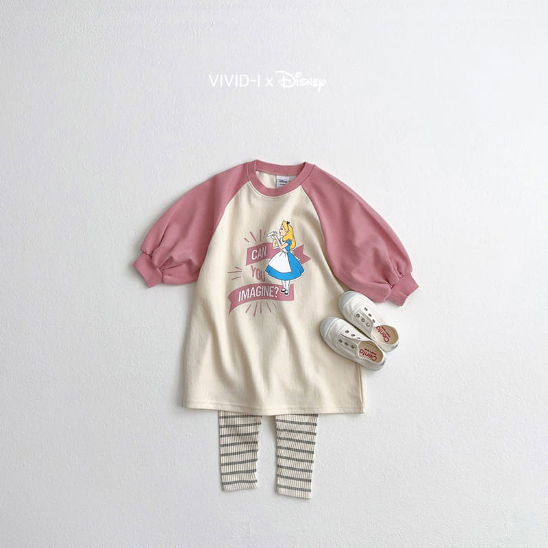 Vivid I - Korean Children Fashion - #childofig - Stripes Leggings - 8