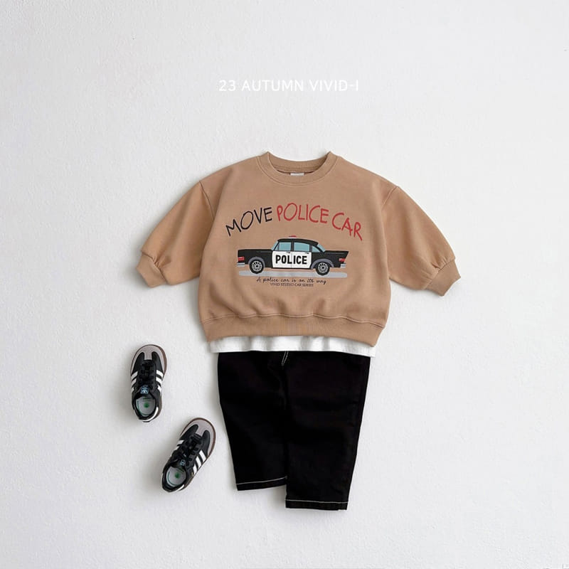 Vivid I - Korean Children Fashion - #childofig - Fall Car Sweatshirt - 7